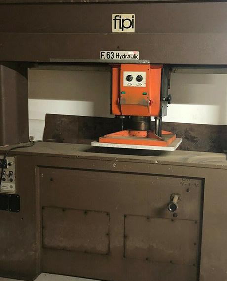 Troqueladora de Puente Fipi F 63