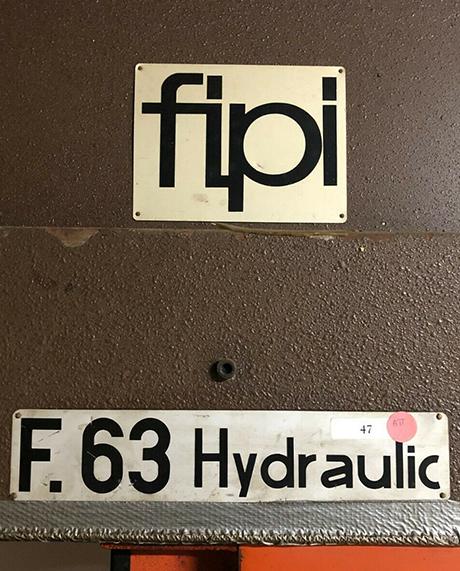 Troqueladora de Puente Fipi F 63